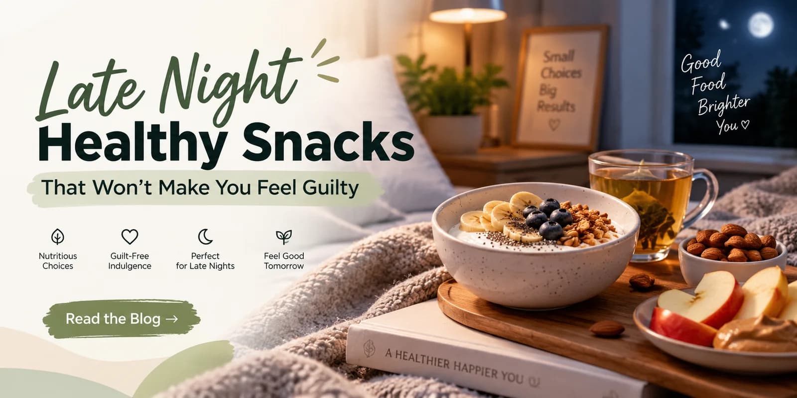 Late Night Healthy Snacks That Won’t Make You Feel Guilty